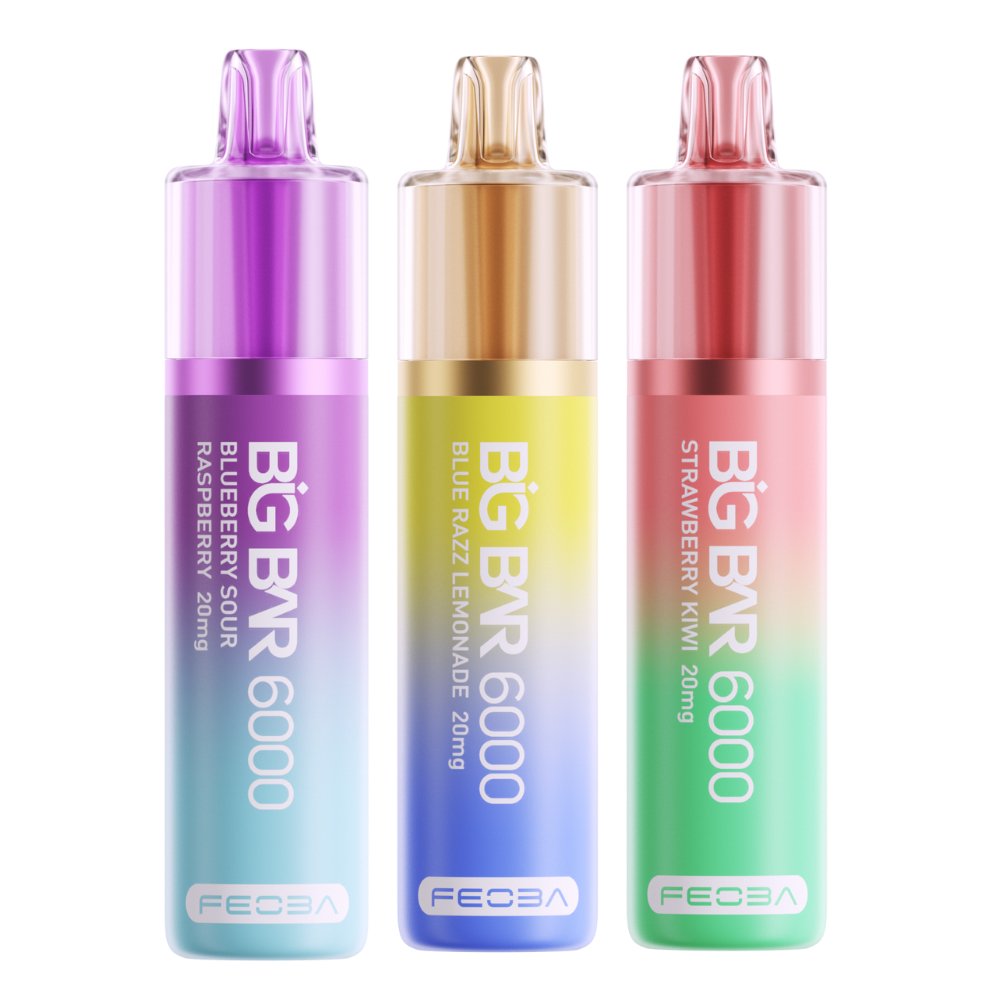 Buy Feoba Big Bar 6000 Puffs Disposable Vape (Box of 5)