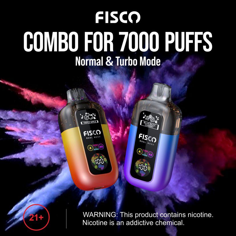 Buy Fisco Point Pro 7000 Disposable Vape - Box of 5