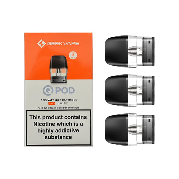 Buy Geekvape Sonder Q Replacement Pods - (Pack of 3) 0.6 Ohm