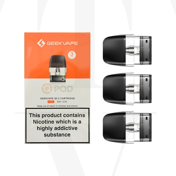 Buy Geekvape Sonder Q Replacement Pods - (Pack of 3) 1.2 Ohm