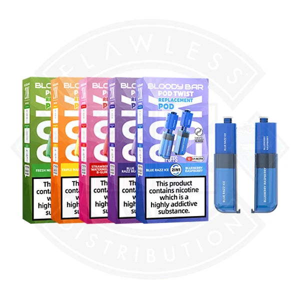 Buy Bloody Bar Pod Twist 20K Prefilled Pods + Refill Containers