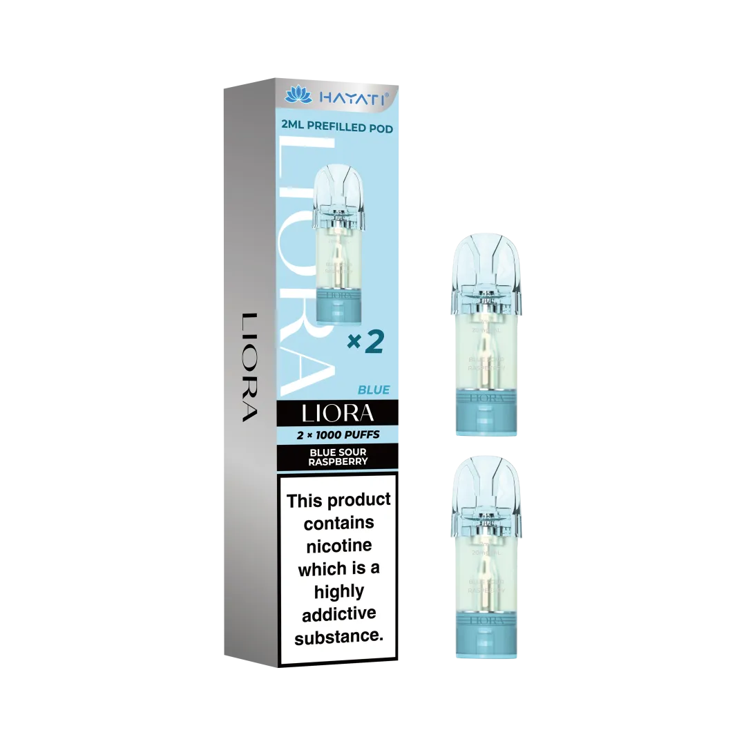 Buy Hayati Liora Prefilled Pods Blue Sour Raspberry (Blue)