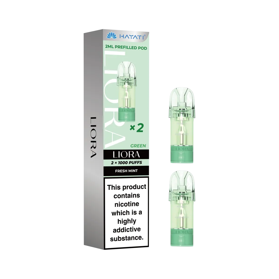 Buy Hayati Liora Prefilled Pods Fresh Mint (Green)