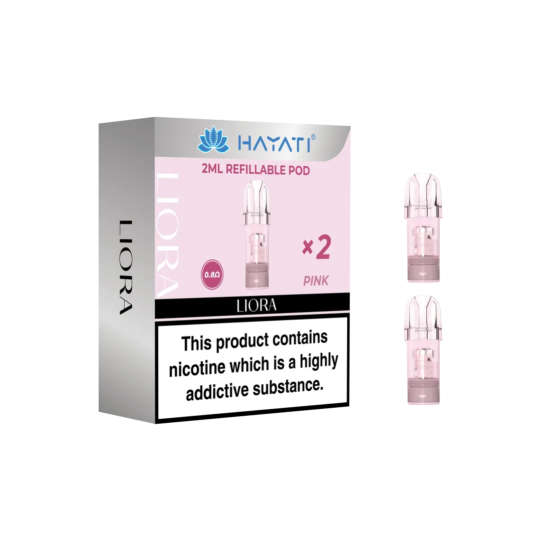 Buy Hayati Liora Refillable Empty Pods Pink