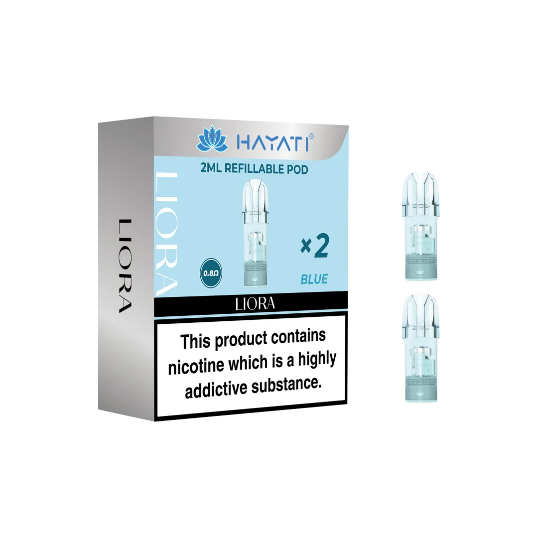 Buy Hayati Liora Refillable Empty Pods Blue