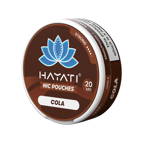 Buy Hayati Nicotine Pouches Pack of 10 Cola