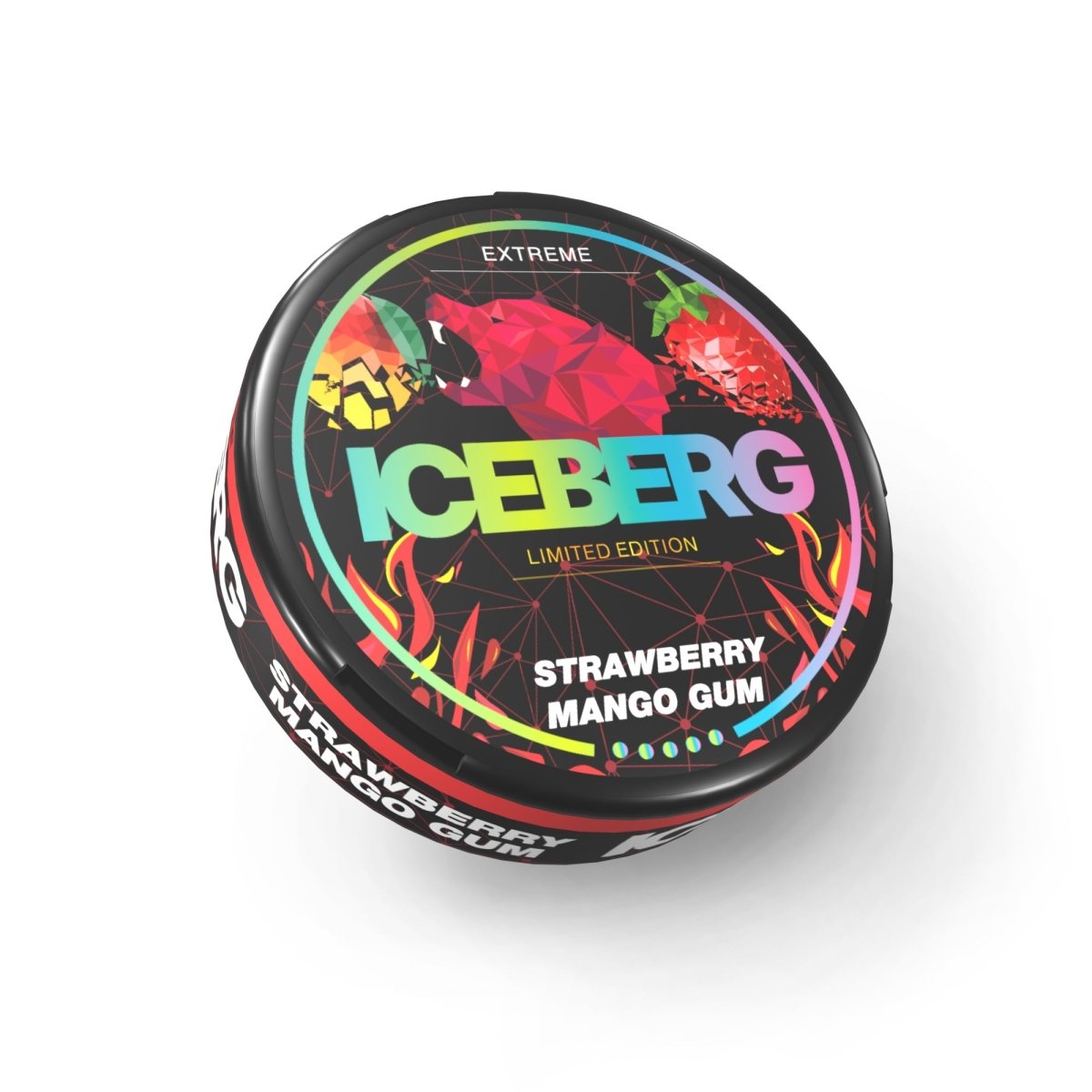 Buy Iceberg Snus 16gr 150mg Pouches Strawberry Mango Gum