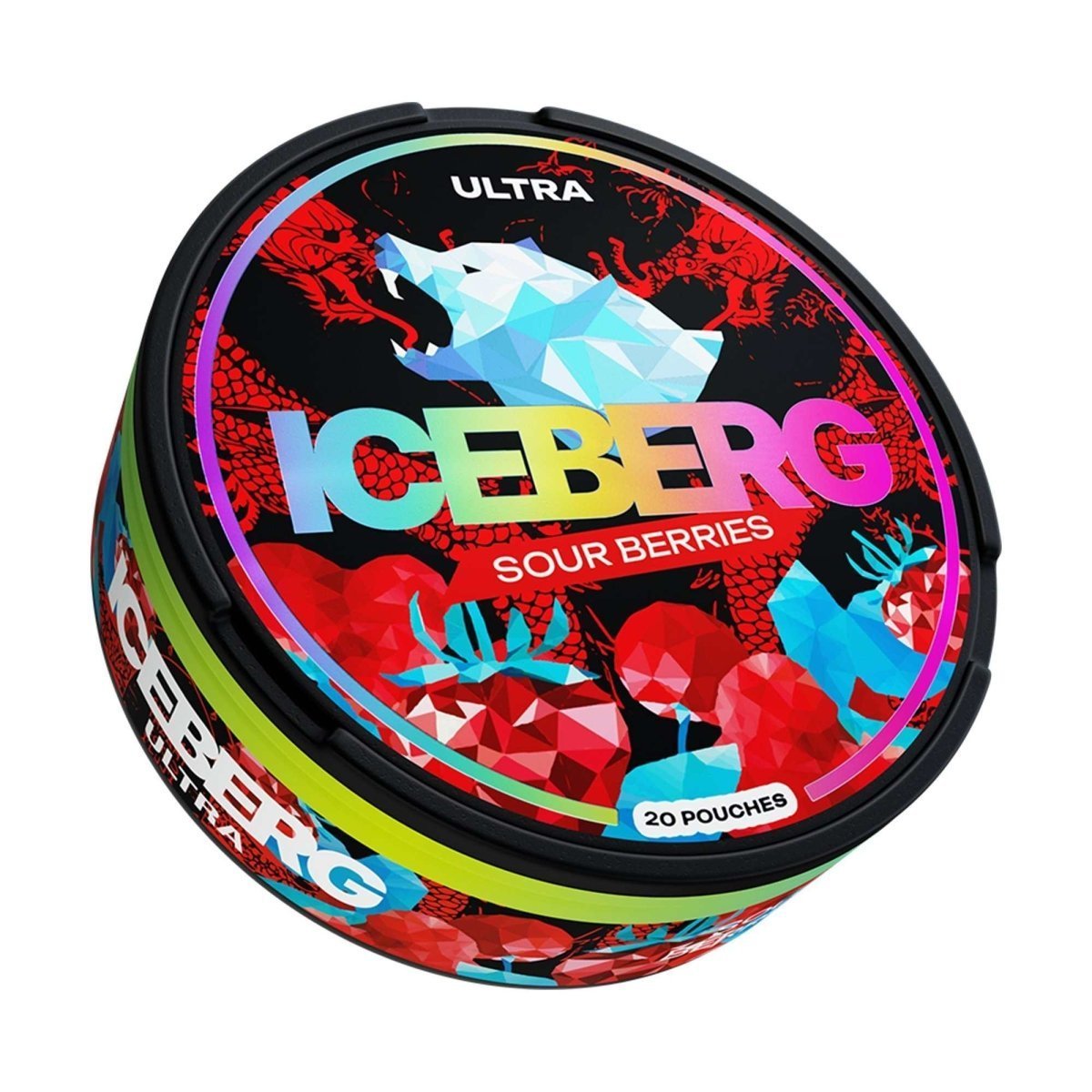 Buy Iceberg Snus 16gr 150mg Pouches Sour Berries