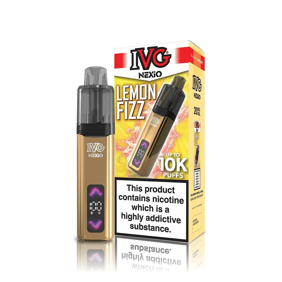 Buy IVG Nexio 10k Pod Vape Kit Box of 5