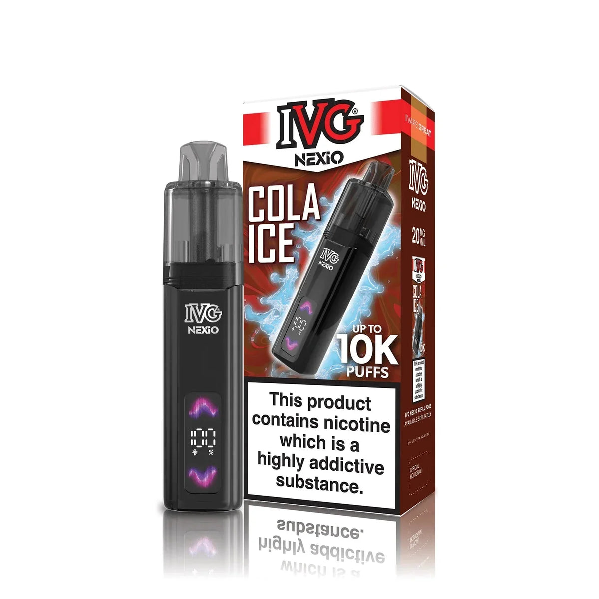 Buy IVG Nexio 10k Pod Vape Kit Box of 5
