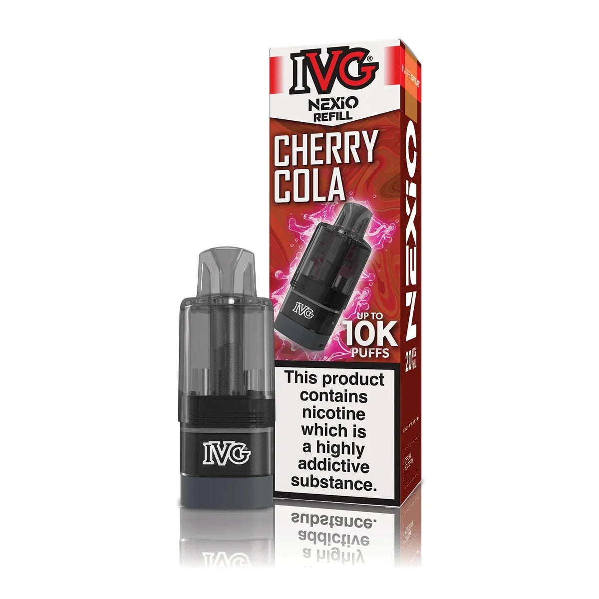 Buy IVG Nexio 10k Refill Pods Box of 5 Cherry Cola