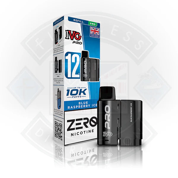 Buy IVG PRO 12 Refill Pod 2ml ZERO NICOTINE