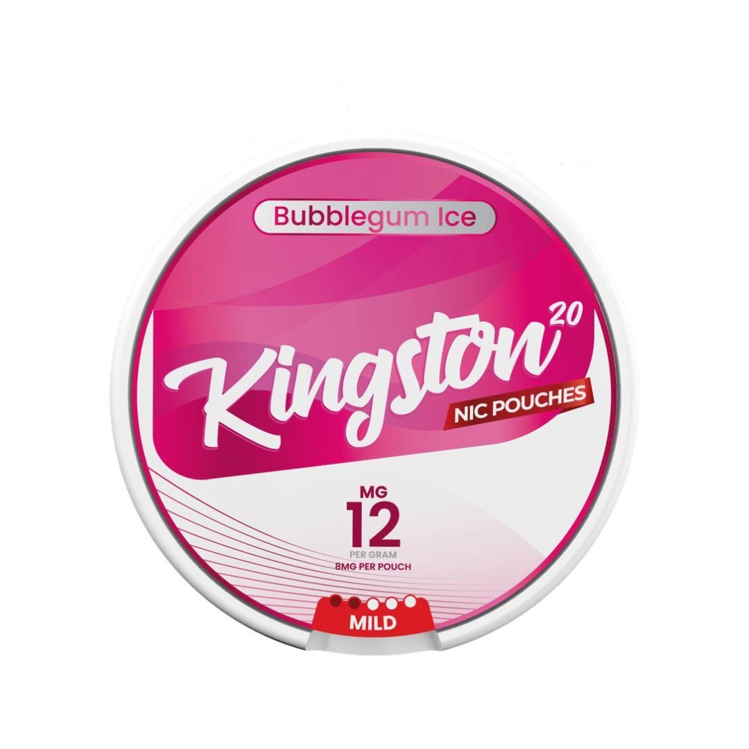 Buy Kingston Nicotine Pouches Pack of 10 Bubblegum Ice