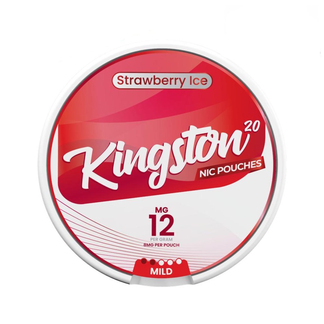Buy Kingston Nicotine Pouches Pack of 10 Strawberry Ice