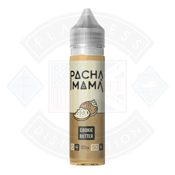 Buy Pacha Mama Cookie Butter 50ml 0mg shortfill e-liquid