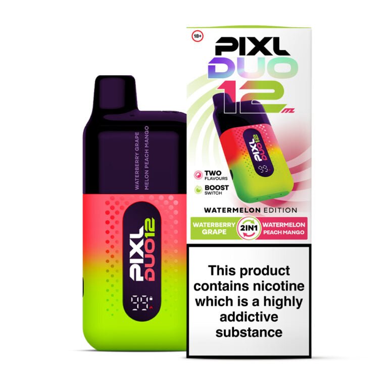 Buy Pixl Duo 12000 Prefilled Pod Kit Box of 5 Watermelon Edition