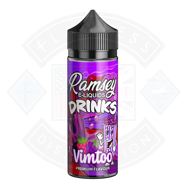 Buy Ramsey Drinks - Vimtoo 0mg 100ml Shortfill