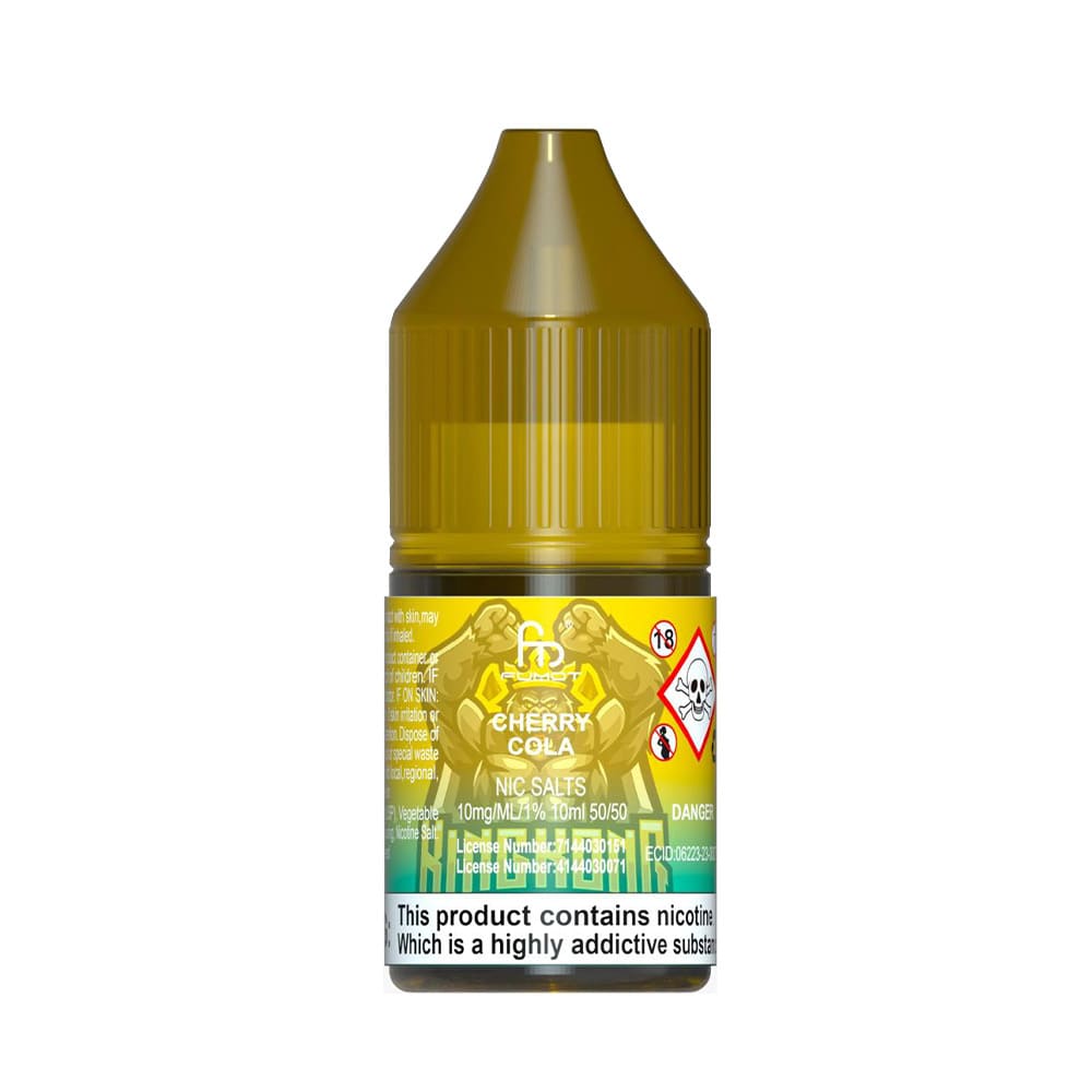 Buy R & M Nic Salts 10ml E-Liquid Box of 10 10mg Cherry Cola