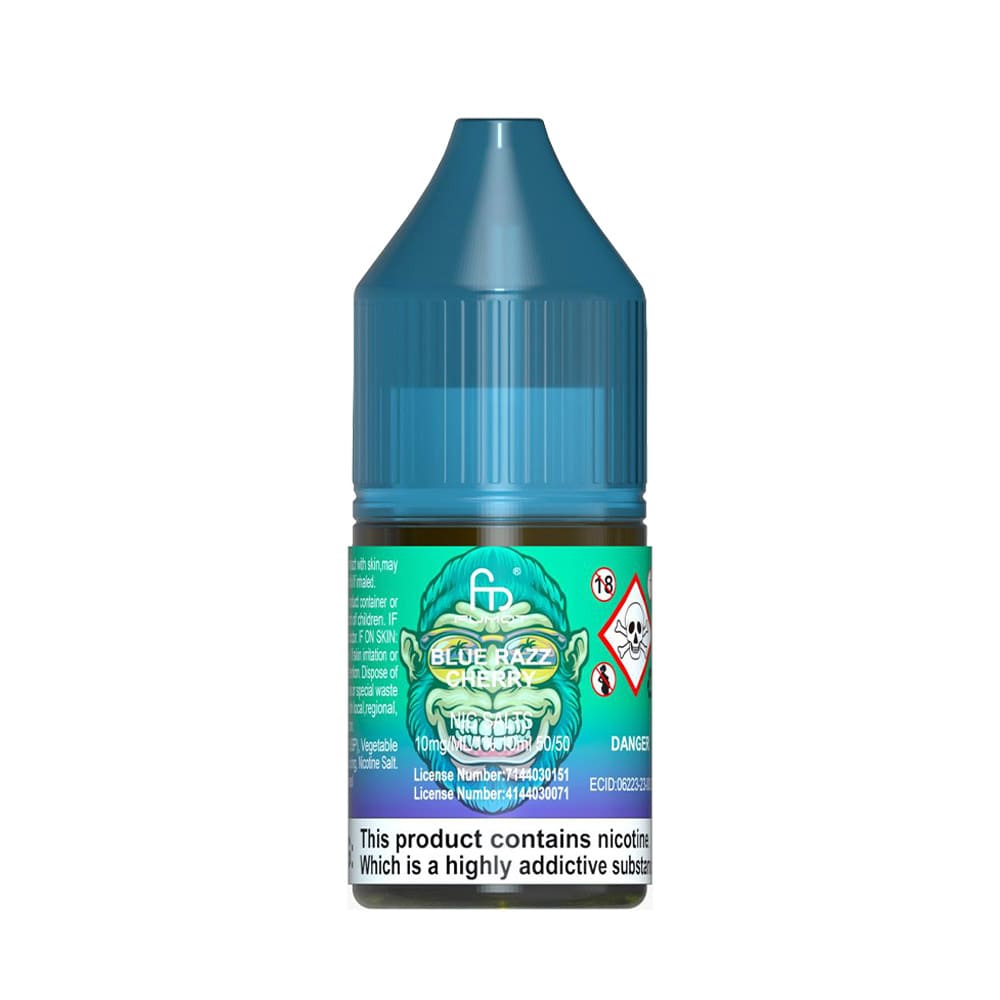 Buy R & M Nic Salts 10ml E-Liquid Box of 10 10mg Blue Razz Cherry