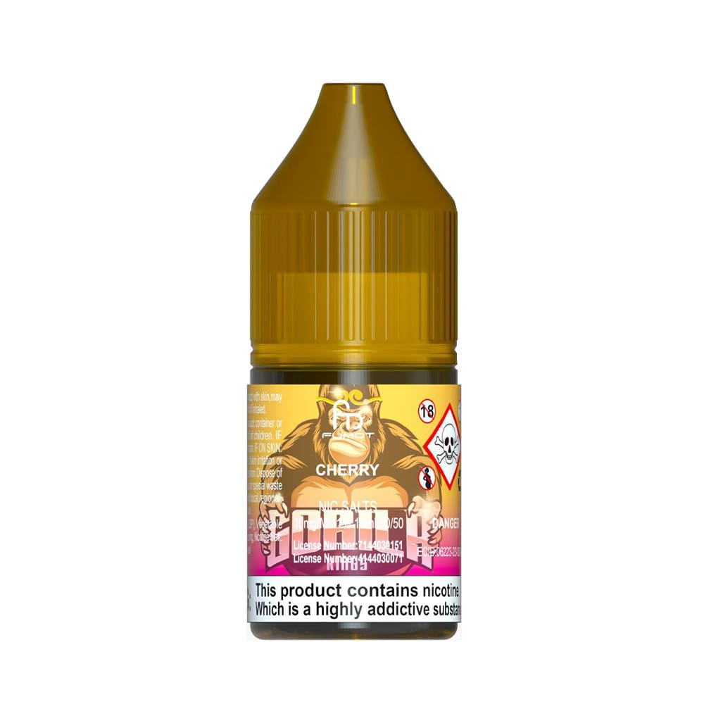 Buy R & M Nic Salts 10ml E-Liquid Box of 10 10mg Cherry