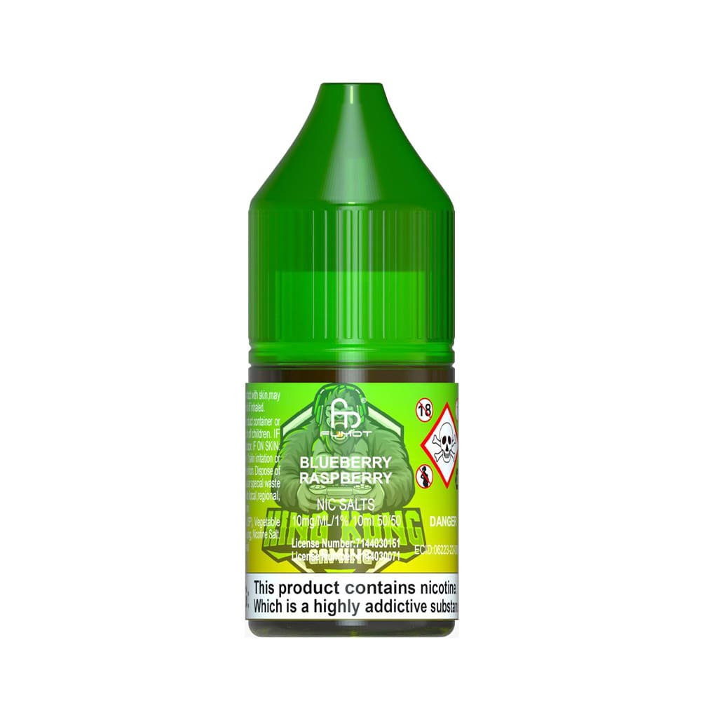 Buy R & M Nic Salts 10ml E-Liquid Box of 10 10mg Blueberry Raspberry