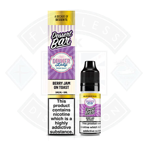 Buy Dinner Lady - Desserts Bar Salts 10ml (5mg)