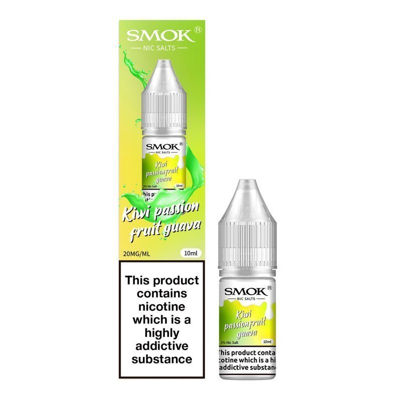 Buy Smok Nicotine Salts 10ml E-liquids Kiwi Passion Fruit Guava