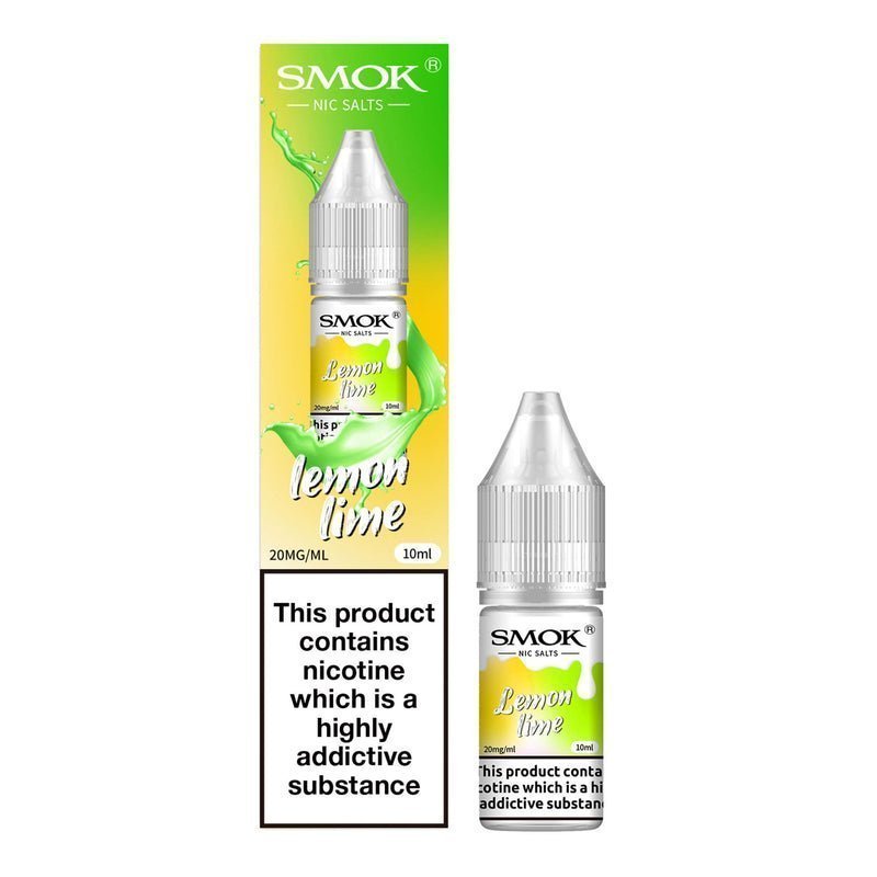 Buy Smok Nicotine Salts 10ml E-liquids Lemon Lime