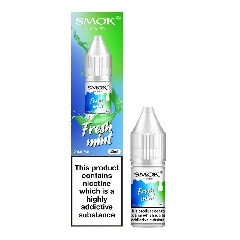 Buy Smok Nicotine Salts 10ml E-liquids Fresh Mint