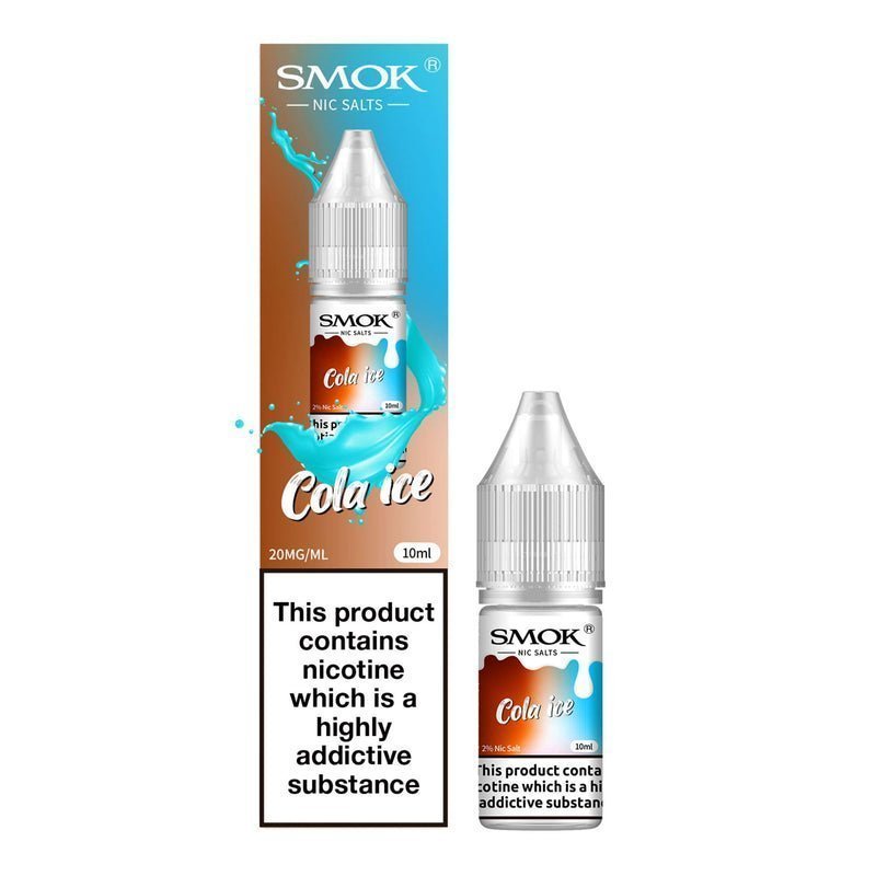 Buy Smok Nicotine Salts 10ml E-liquids Cola Ice