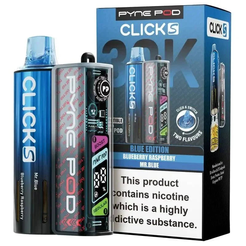 Pyne Pod Click S 30K Pod Vape Kit Pack of 5 - Pyne Pod Click S 30K Pod Vape Kit Pack of 5 - option1 - Direct Vape Wholesale