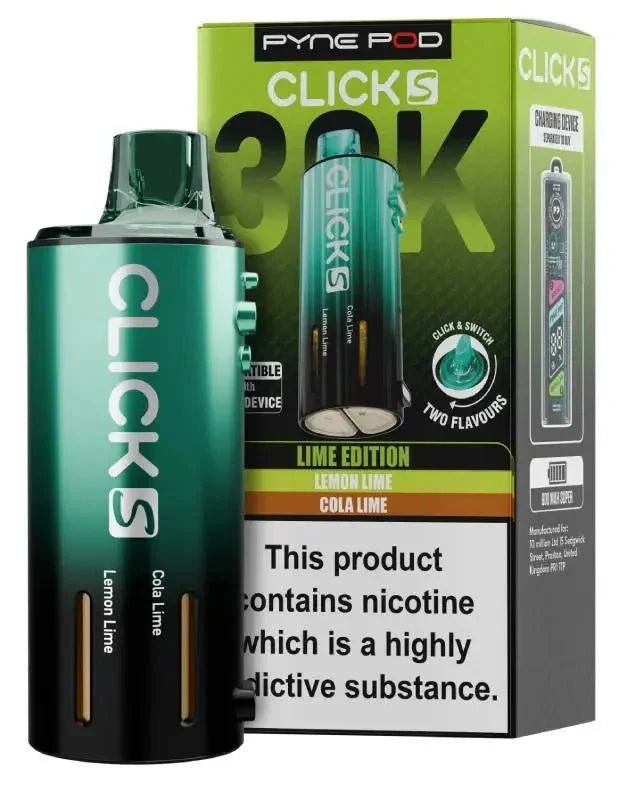Pyne Pod Click S 30K Replacement Pods Pack of 5 - Pyne Pod Click S 30K Replacement Pods Pack of 5 - option1 - Direct Vape Wholesale