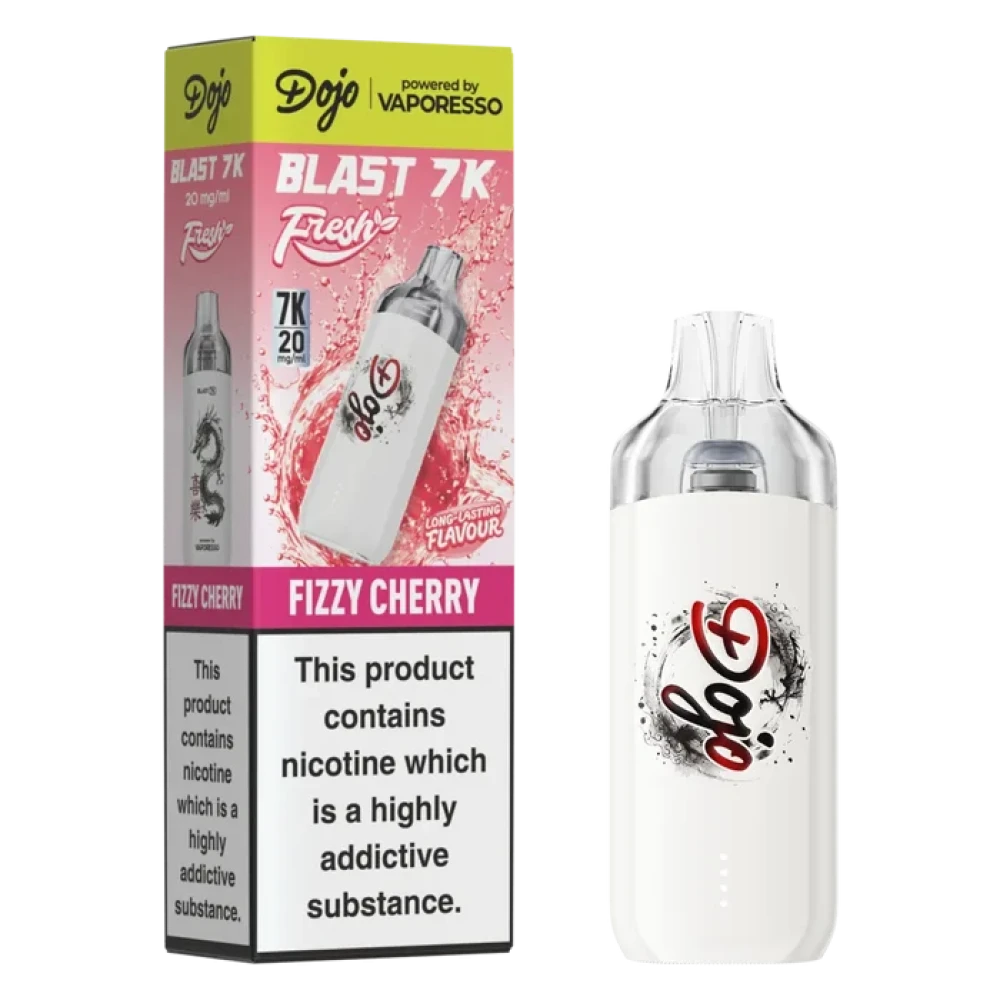 Buy Dojo Blast 7K Prefilled Pod Kit Box of 5 Fizzy Cherry
