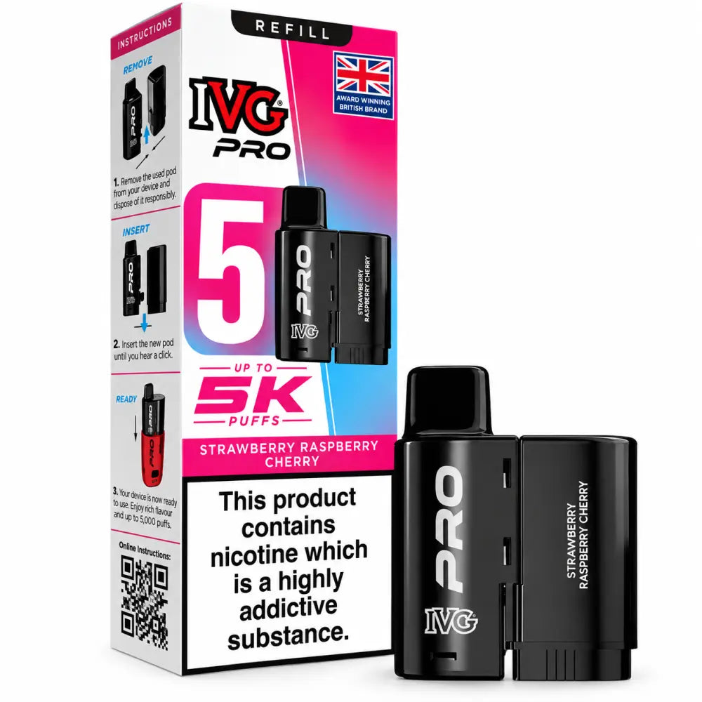 Buy IVG Pro 5k Prefilled Pods Pack of 5