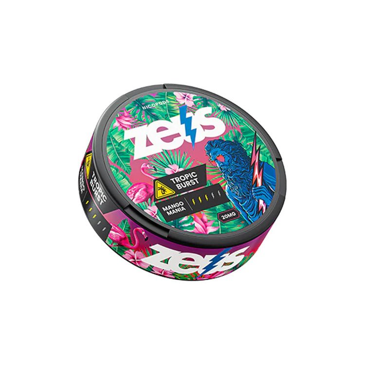 Buy Zeus Nicotine Pouches - Pack of 10 Tropic Burst Mango Mania