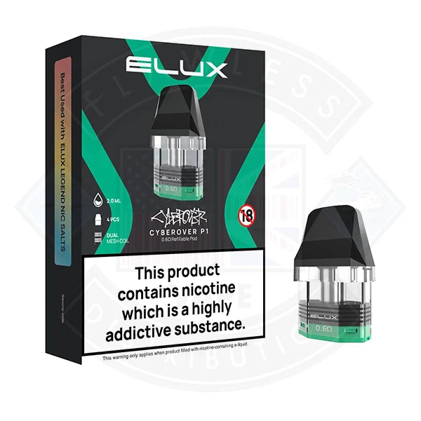 Buy Elux Cyberover P1 Refillable Pods /4pack