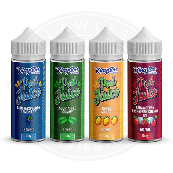 Buy Kingston Pod Juice 50/50 0mg 100ml Shortfill
