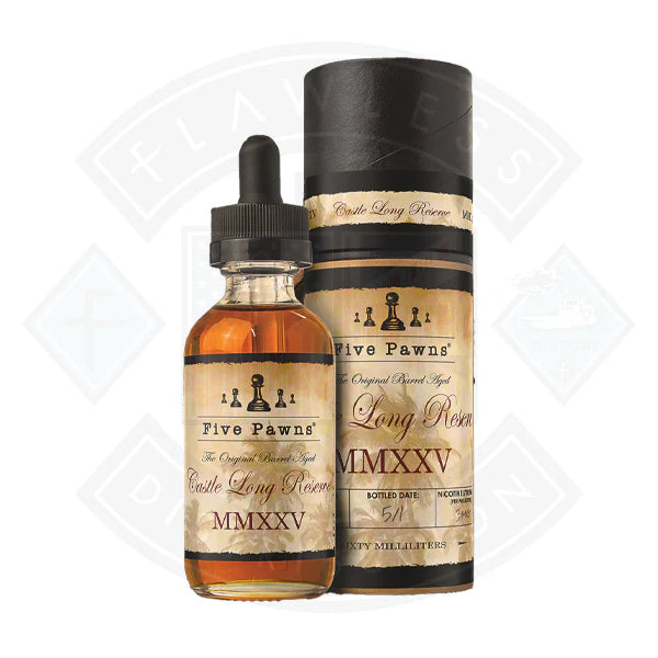 Buy Five Pawns - Castle Long Reserve - MMXXV 50ml 0mg Shortfill