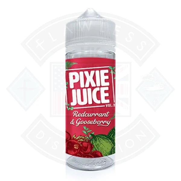 Buy Pixie Juice Vol 2 - Redcurrant & Gooseberry 0mg 100ml Shortfill