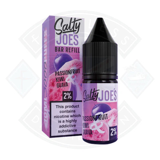 Buy Salty Joe's Bar Refill - Kiwi Passionfruit Guava Ice 10ml