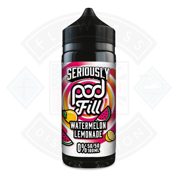 Buy Doozy Vape Seriously Pod Fill - Watermelon Lemonade 0mg 100ml Shortfill