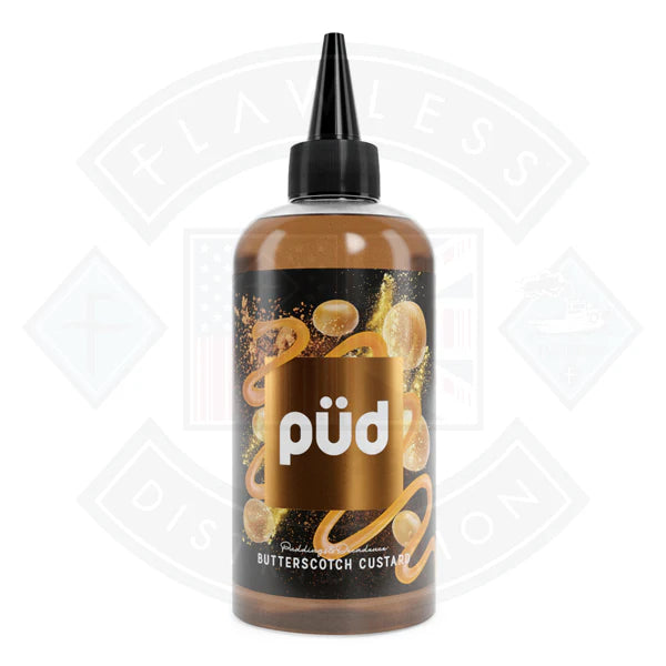Buy PUD Pudding & Decadence Butterscotch Custard 0mg 200ml Shortfill E-Liquid