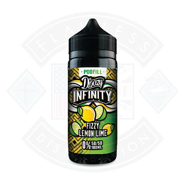 Buy Doozy Vape Infinity Pod Fill 50/50 0mg 100ml Shortfill