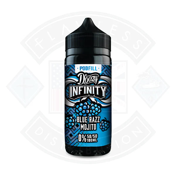 Buy Doozy Vape Infinity Pod Fill 50/50 0mg 100ml Shortfill