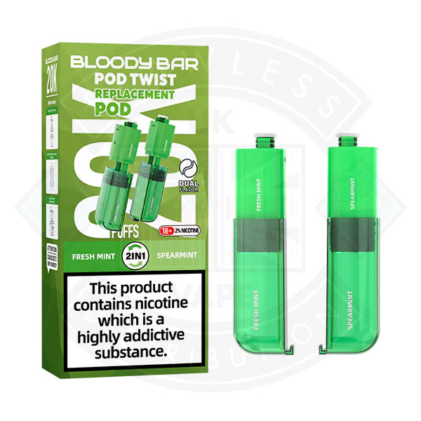 Buy Bloody Bar Pod Twist 20K Prefilled Pods + Refill Containers