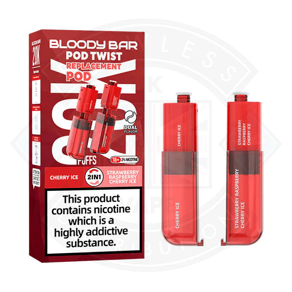 Buy Bloody Bar 20k Pod Twist Prefilled Pods 20mg