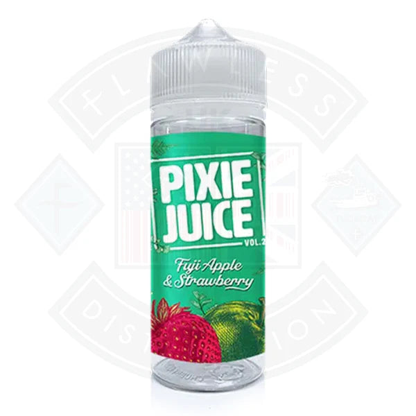 Buy Pixie Juice Vol 2 - Fuji Apple & Strawberry 0mg 100ml Shortfill