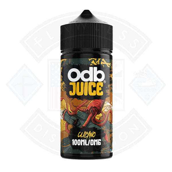 Buy ODB Juice - Cubano 0mg 100ml Shortfill