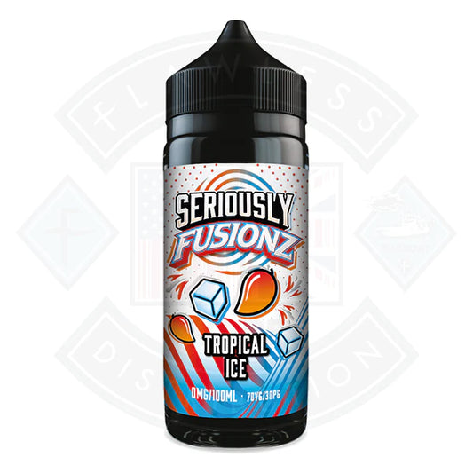 Buy Doozy Vape Seriously Fusionz Tropical Ice 0mg 100ml Shortfill