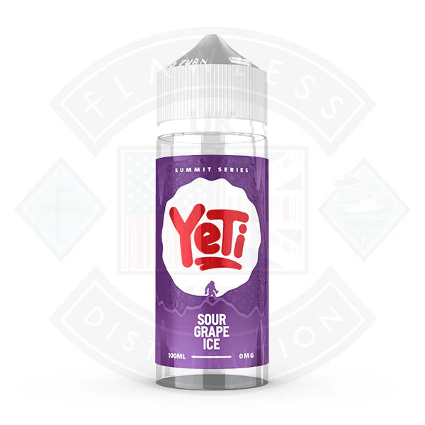 Buy Yeti Summit Series - Sour Grape Ice 0mg 100ml Shortfill
